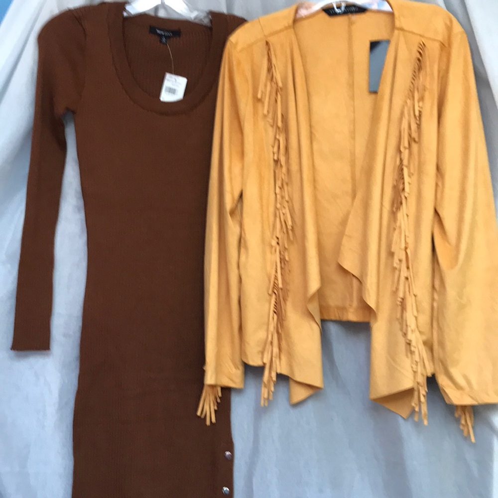 Colleen Lopez fringe jacket combo